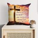 Jesus Is Risen Praise God For His Son Christian Easters Pillow