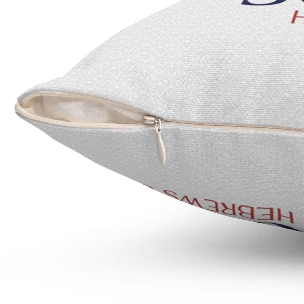 Jesus Is The Anchor Of My Soul Hebrews 619 Christian Pillow