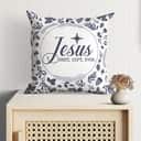 Jesus Best Gift Ever Christian Christmas Pillow Jesus Best Gift Ever Christian Christmas Pillow