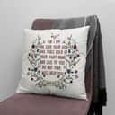 Isaiah 4113 Do Not Fear I Will Help You Bible Verse Pillow Isaiah 4113 Do Not Fear I Will Help You Bible Verse Pillow