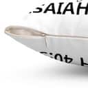 Isaiah 4031 She Will Run And Not Grow Weary Bible Verse Pillow Isaiah 4031 She Will Run And Not Grow Weary Bible Verse Pillow