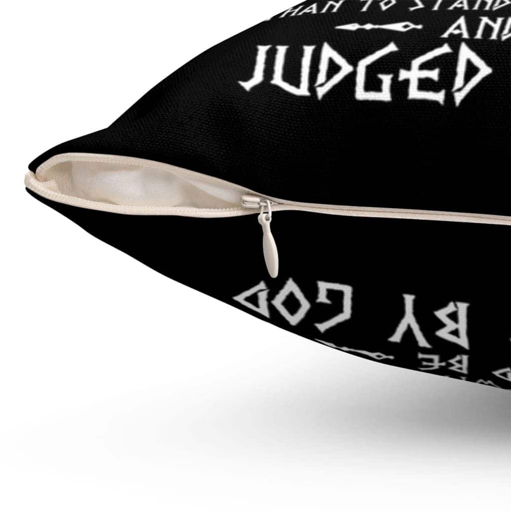 I Would Rather Stand With God Christians Pillow