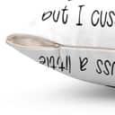 I Love Jesus But I Cuss A Little Christian Pillow