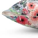 I Can Do All Things Through Christ Philippians 413 Bible Verse Pillow I Can Do All Things Through Christ Philippians 413 Bible Verse Pillow