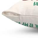 I Believe In Christ He Is My King Christian Pillow