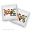 Love Like Jesus Fall Thanksgiving Christian Pillow Love Like Jesus Fall Thanksgiving Christian Pillow