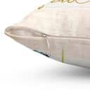 Let Your Faith Be Bigger Than Your Fear Butterfly Sunflower Christian Pillow