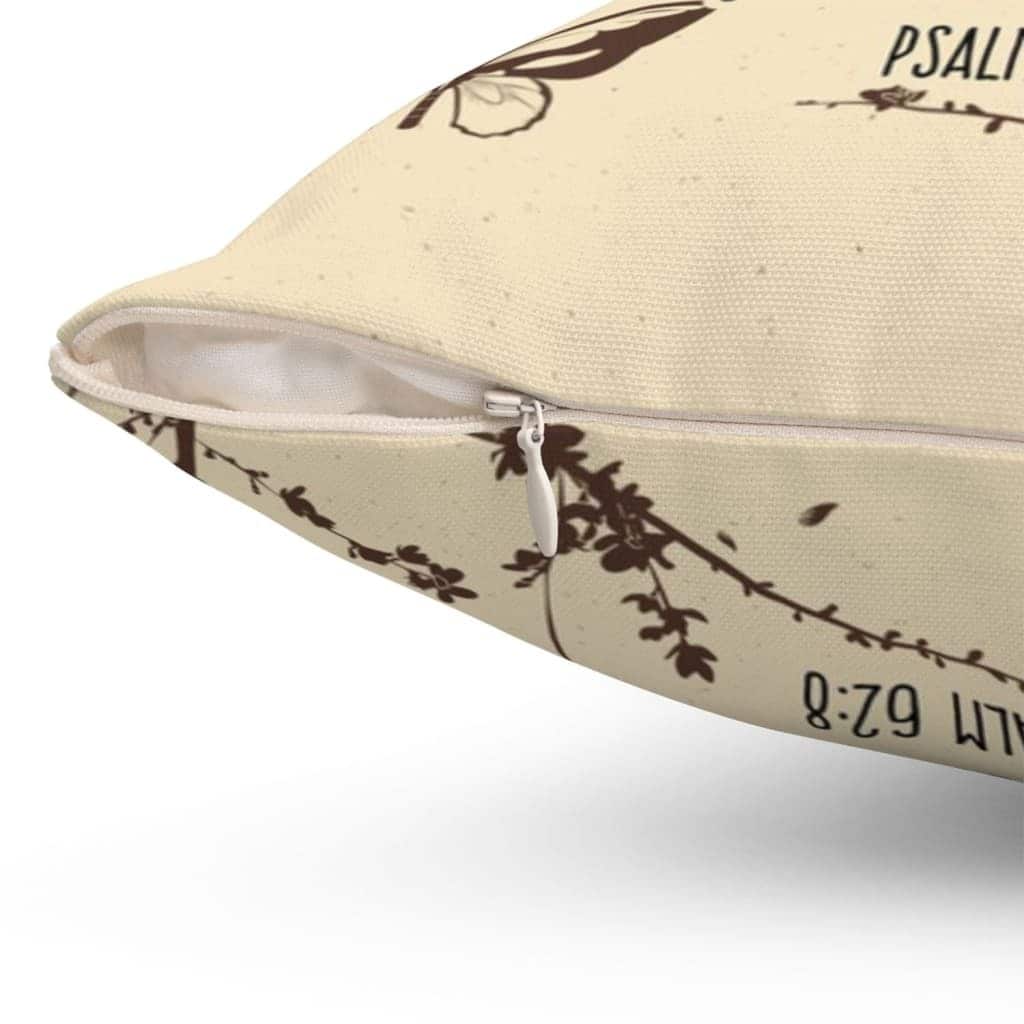 Psalm 628 Trust In Him At All Times Bible Verse Pillow Psalm 628 Trust In Him At All Times Bible Verse Pillow
