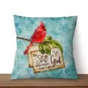 Psalm 4610 Be Still And Know That I Am God Cardinal Christmas Pillow Psalm 4610 Be Still And Know That I Am God Cardinal Christmas Pillow