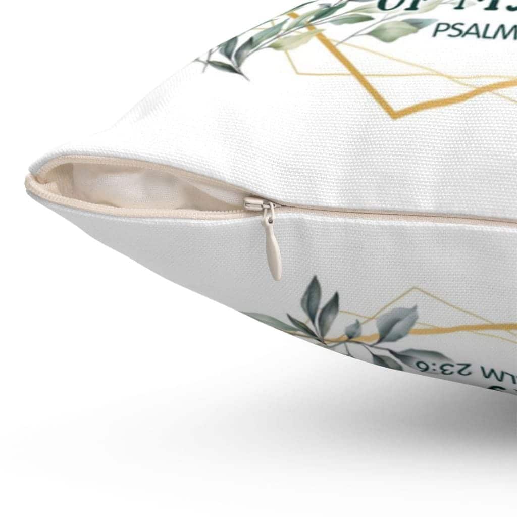 Psalm 236 Surely Goodness And Mercy Shall Follow Me Bible Verse Pillow