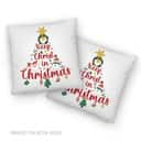 Keep Christ In Christmas Tree Xmas Faith Pillow Keep Christ In Christmas Tree Xmas Faith Pillow