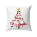 Keep Christ In Christmas Tree Xmas Faith Pillow Keep Christ In Christmas Tree Xmas Faith Pillow