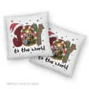 Joy To The World Buffalo Plaid Leopard Pillow Joy To The World Buffalo Plaid Leopard Pillow