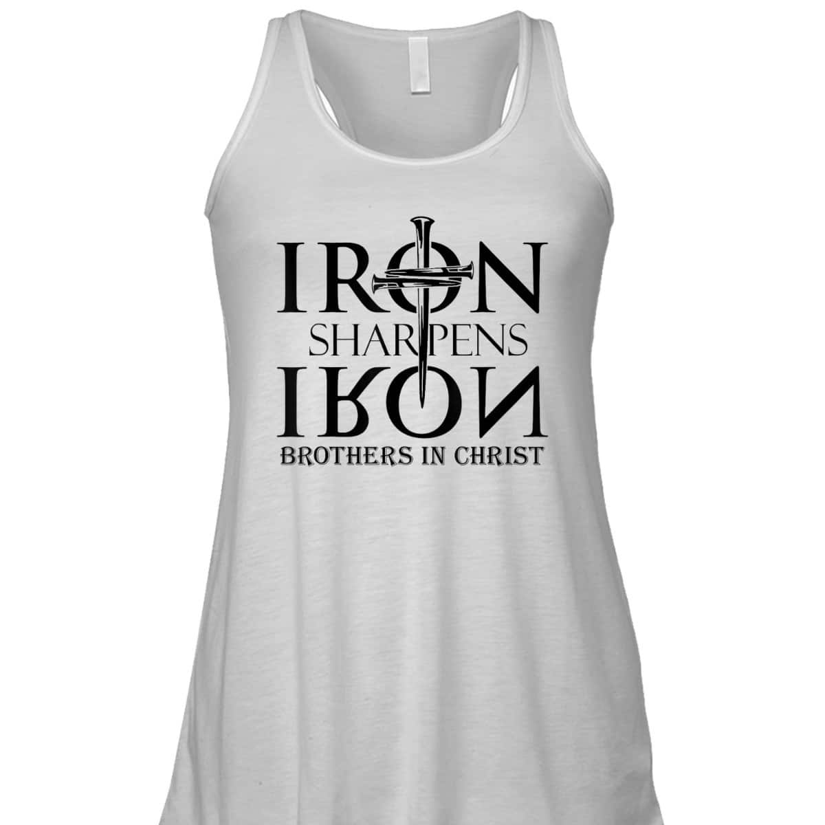 Iron Sharpens Iron Brothers In Christ Christian T-Shirt Iron Sharpens Iron Brothers In Christ Christian T-Shirt