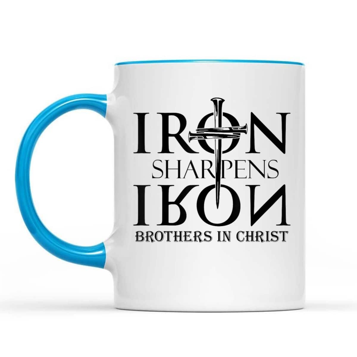Iron Sharpens Iron Brothers In Christ Christian T-Shirt Iron Sharpens Iron Brothers In Christ Christian T-Shirt