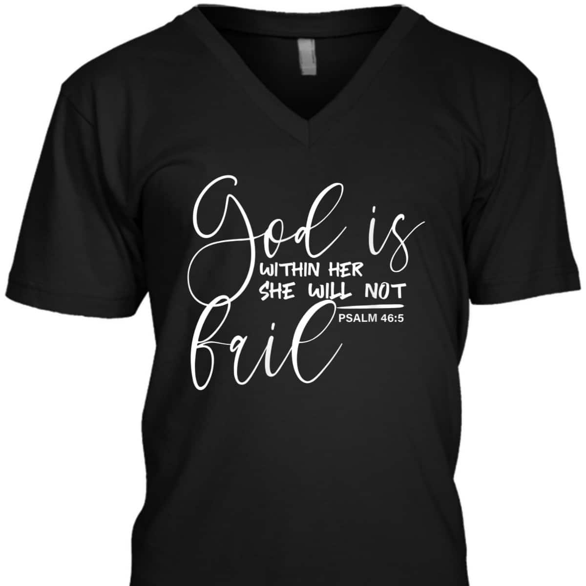 Psalm 465 Biblical Christian And Girls Gift T-Shirt Psalm 465 Biblical Christian And Girls Gift T-Shirt
