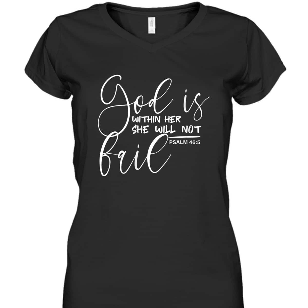 Psalm 465 Biblical Christian And Girls Gift T-Shirt Psalm 465 Biblical Christian And Girls Gift T-Shirt