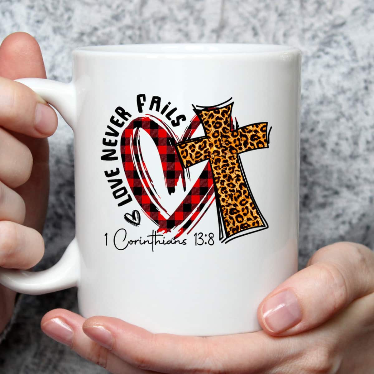 Love Never Fails 1 Corinthians 13 8 Bible Verse Christian T-Shirt Love Never Fails 1 Corinthians 13 8 Bible Verse Christian T-Shirt