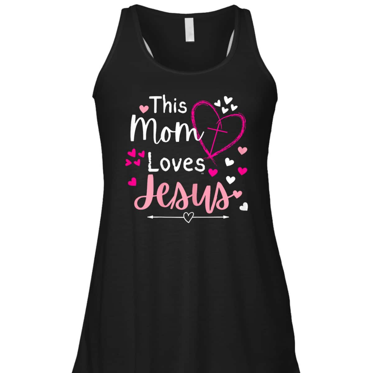 This Mom Loves Jesus Mother's Day Christian Gift T-Shirt This Mom Loves Jesus Mother's Day Christian Gift T-Shirt
