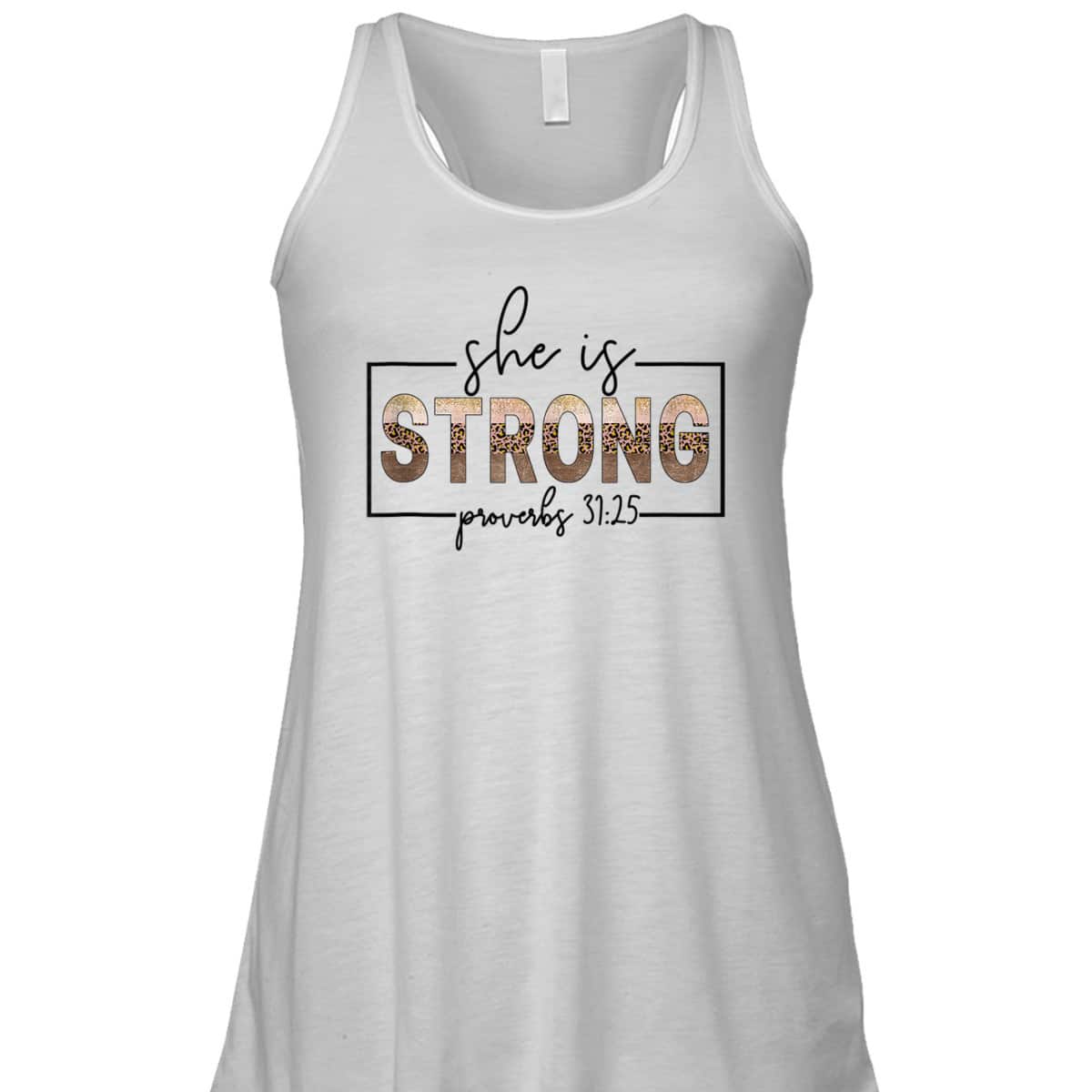 Leopard She Is Strong Proverbs 3125 T-Shirt Leopard She Is Strong Proverbs 3125 T-Shirt