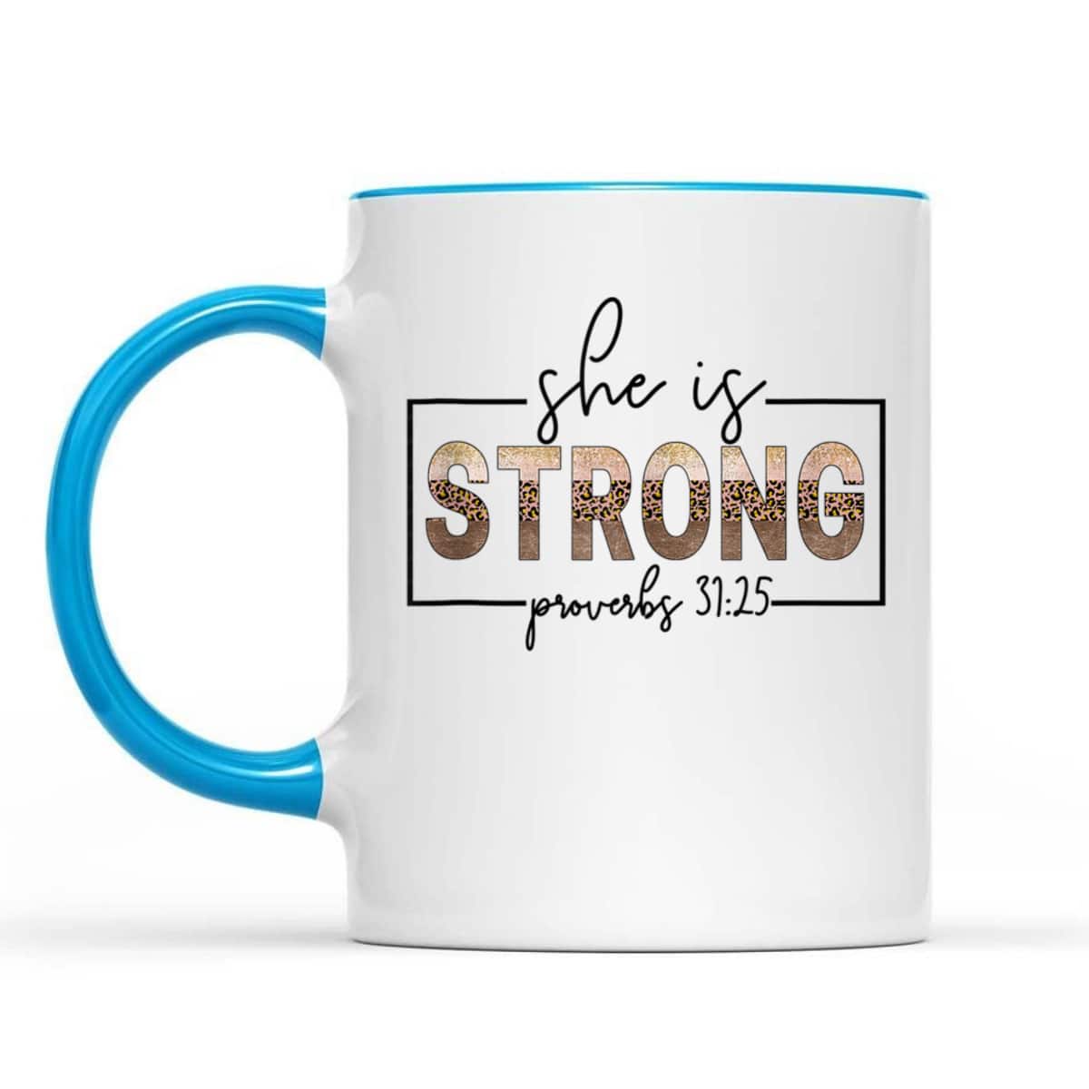Leopard She Is Strong Proverbs 3125 T-Shirt Leopard She Is Strong Proverbs 3125 T-Shirt