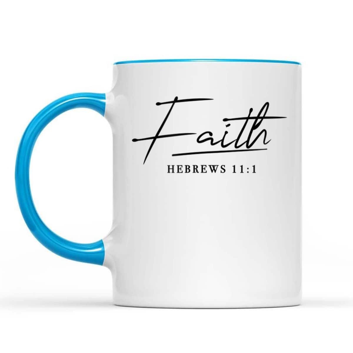 Faith Slogan Hebrews 111 And Men Christian T-Shirt Faith Slogan Hebrews 111 And Men Christian T-Shirt
