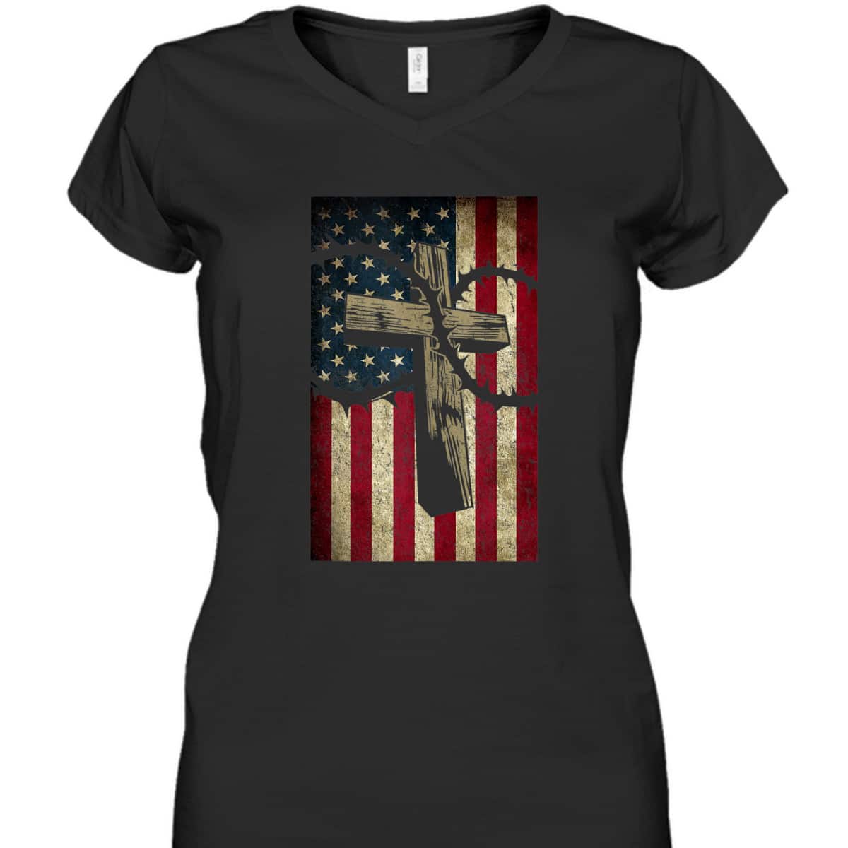 Cool Christian Patriotic New Christianity US Flag T-Shirt Cool Christian Patriotic New Christianity US Flag T-Shirt
