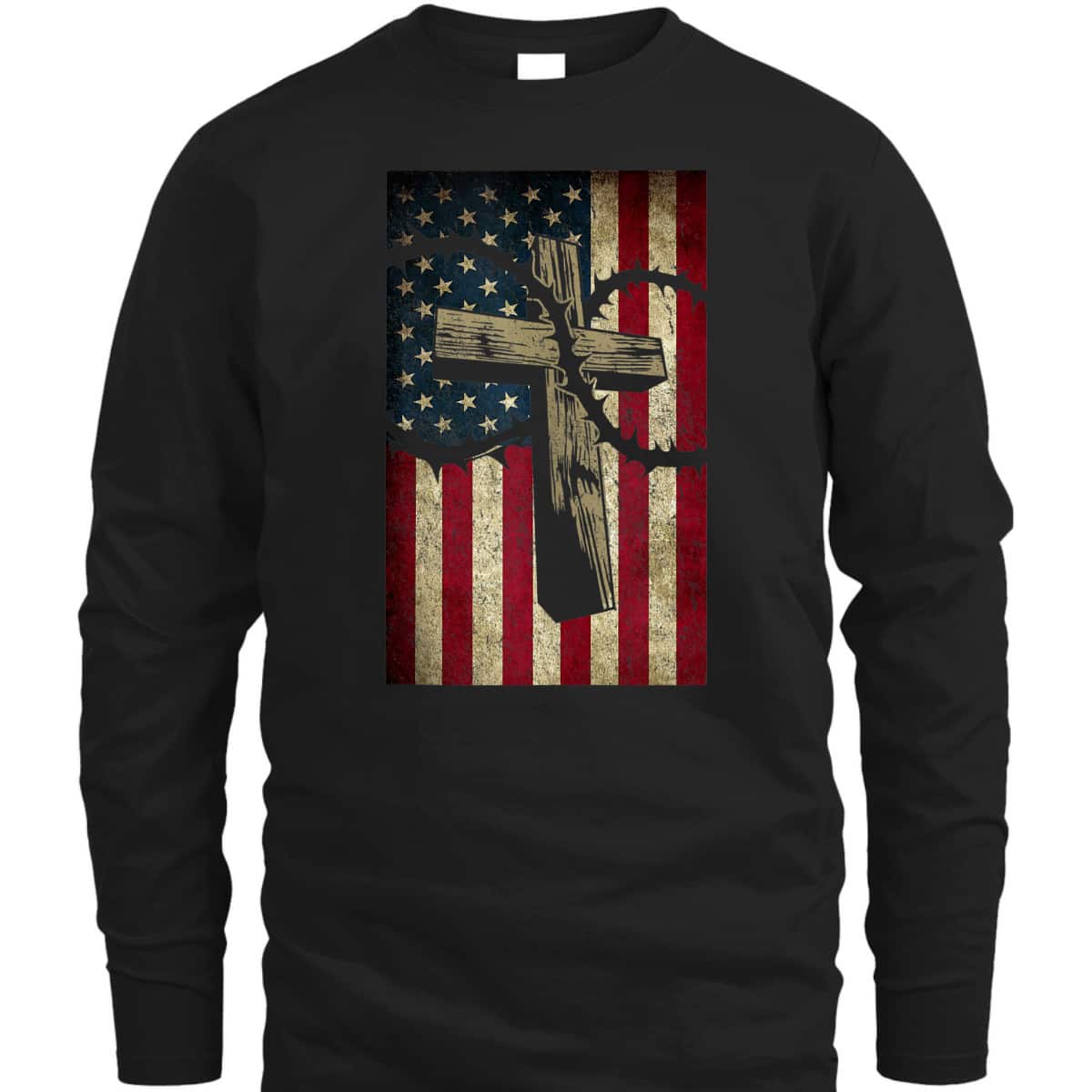 Cool Christian Patriotic New Christianity US Flag T-Shirt Cool Christian Patriotic New Christianity US Flag T-Shirt