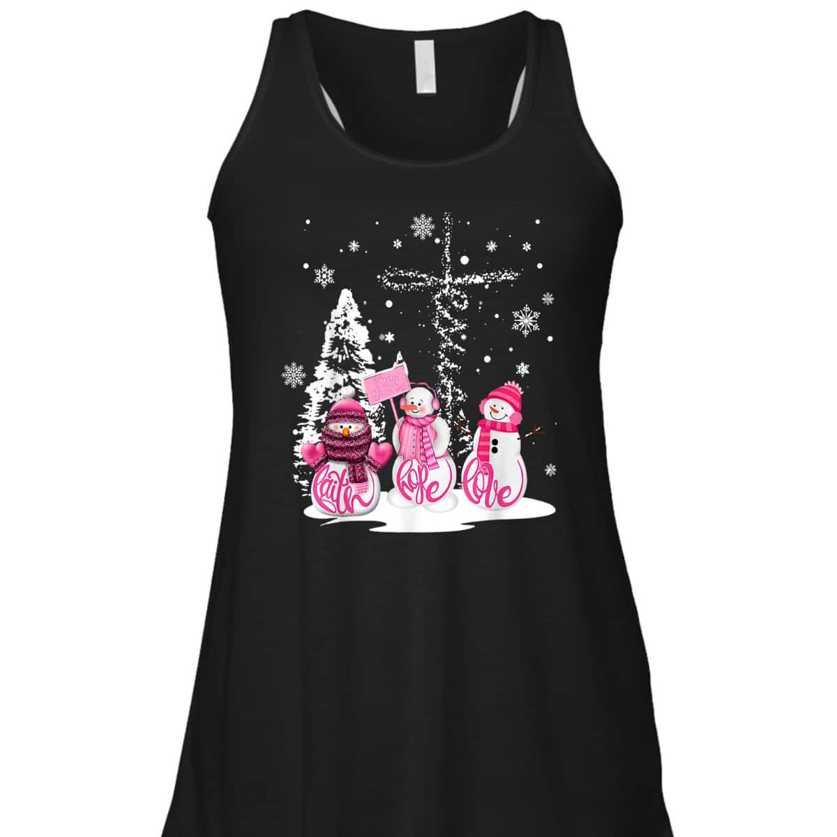 Jesus Faith Hope Love Snowman Merry Xmas Christian T-Shirt Jesus Faith Hope Love Snowman Merry Xmas Christian T-Shirt