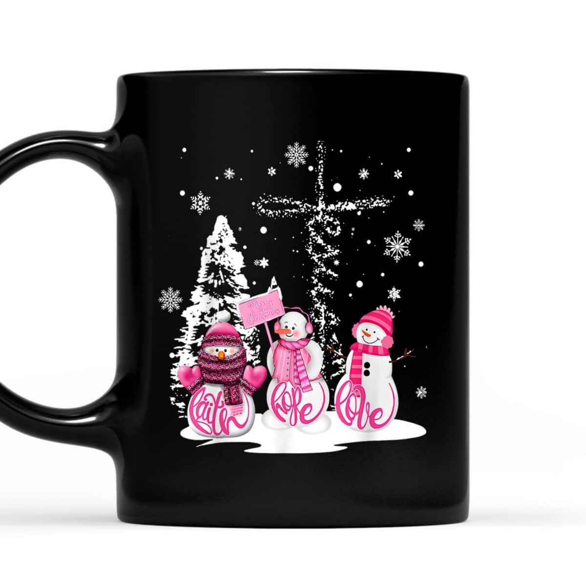 Jesus Faith Hope Love Snowman Merry Xmas Christian T-Shirt Jesus Faith Hope Love Snowman Merry Xmas Christian T-Shirt