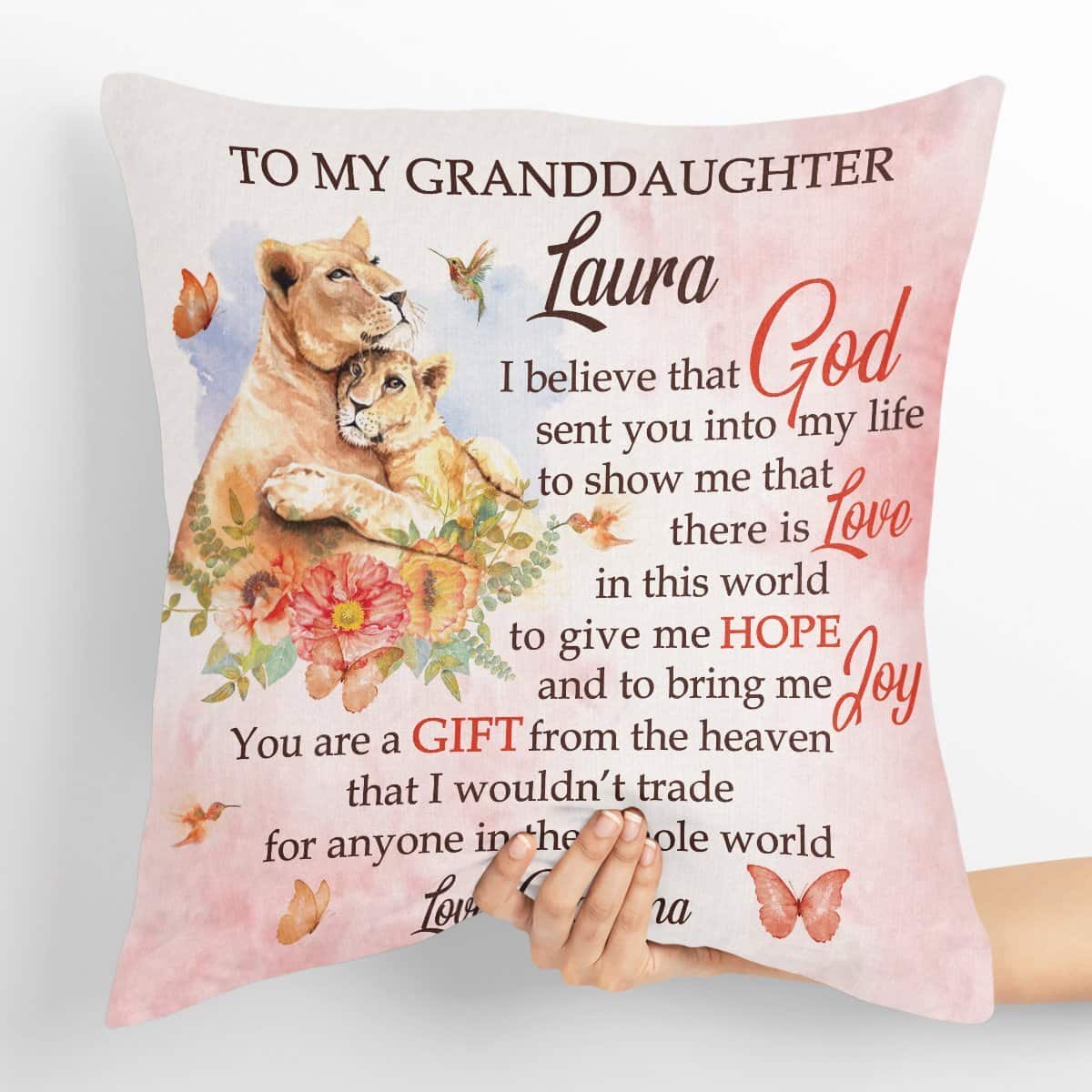 Bible Verse Scripture God You Are A Gift From The Heaven Cute For Granddaughter Pillow Bible Verse Scripture God You Are A Gift From The Heaven Cute For Granddaughter Pillow
