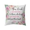 You Lord Give Perfect Peace Isaiah 263 Bible Verse Pillow