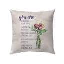 You Are Who God Says You Are Bible Verse Pillow