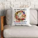 We Kneel At The Cross And Stand For The Flag Christian Pillow We Kneel At The Cross And Stand For The Flag Christian Pillow