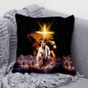 The Lion Of Judah Jesus Reaching Out His Hand Christian Pillow The Lion Of Judah Jesus Reaching Out His Hand Christian Pillow