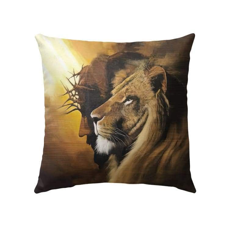 The Lion Of Judah Jesus Christ Christian Jesus Pillow The Lion Of Judah Jesus Christ Christian Jesus Pillow
