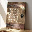 Bible Verse Scripture Christian Art Prayer Is The Key Canvas Print Bible Verse Scripture Christian Art Prayer Is The Key Canvas Print