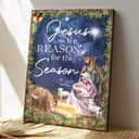 Jesus Portrait God Jesus The Baby Was Born In Christmas Eve Jesus Is A Reason For The Season Canvas Print Jesus Portrait God Jesus The Baby Was Born In Christmas Eve Jesus Is A Reason For The Season Canvas Print