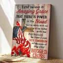 Jesus Bible Verse I Still Believe In Amazing Grace Canvas Print