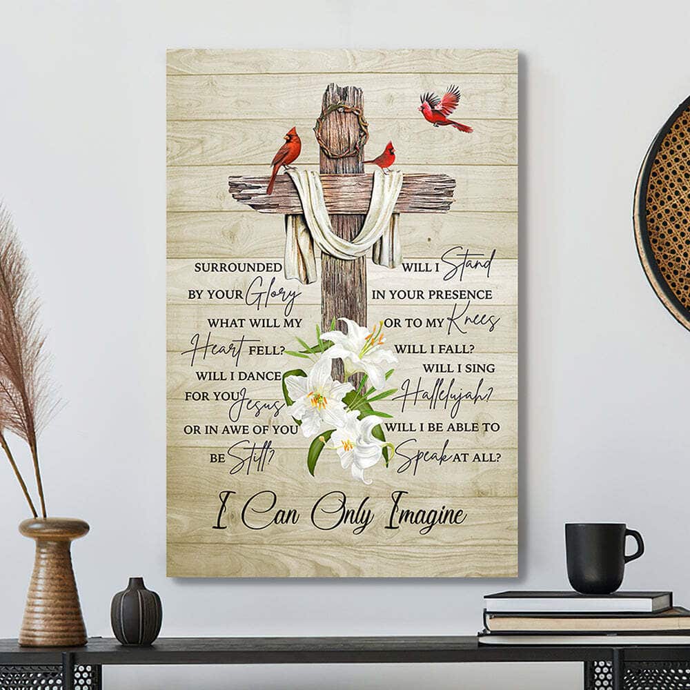Christian I Can Only Imagine Cardinal Christian Vintage Gifts Canvas Print Christian I Can Only Imagine Cardinal Christian Vintage Gifts Canvas Print