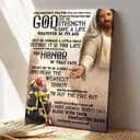 Bible Verse Christian Art God Helping Firefighter Jesus Canvas Print Bible Verse Christian Art God Helping Firefighter Jesus Canvas Print