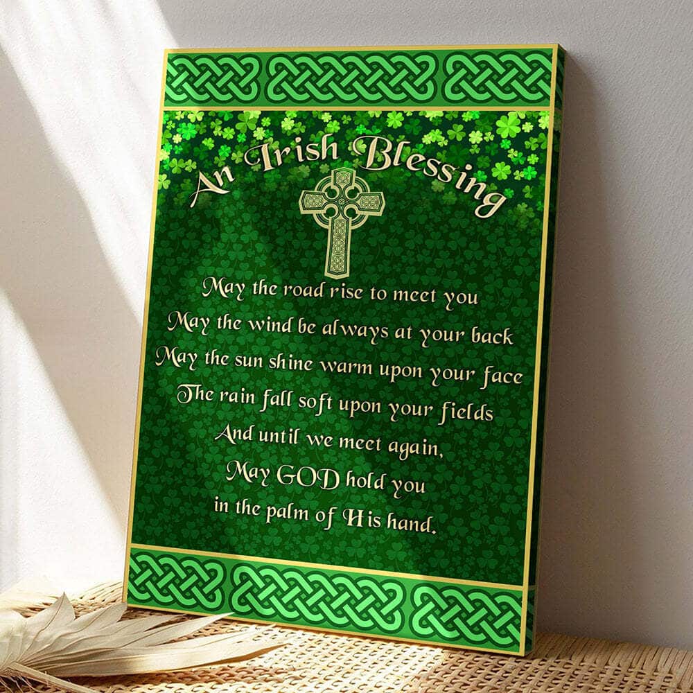 Bible Verse An Trish Blessing Jesus Christ Canvas Print Bible Verse An Trish Blessing Jesus Christ Canvas Print
