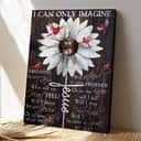 Christian Jesus And Cardinal I Can Only Imagine Bible Verse Canvas Print Christian Jesus And Cardinal I Can Only Imagine Bible Verse Canvas Print