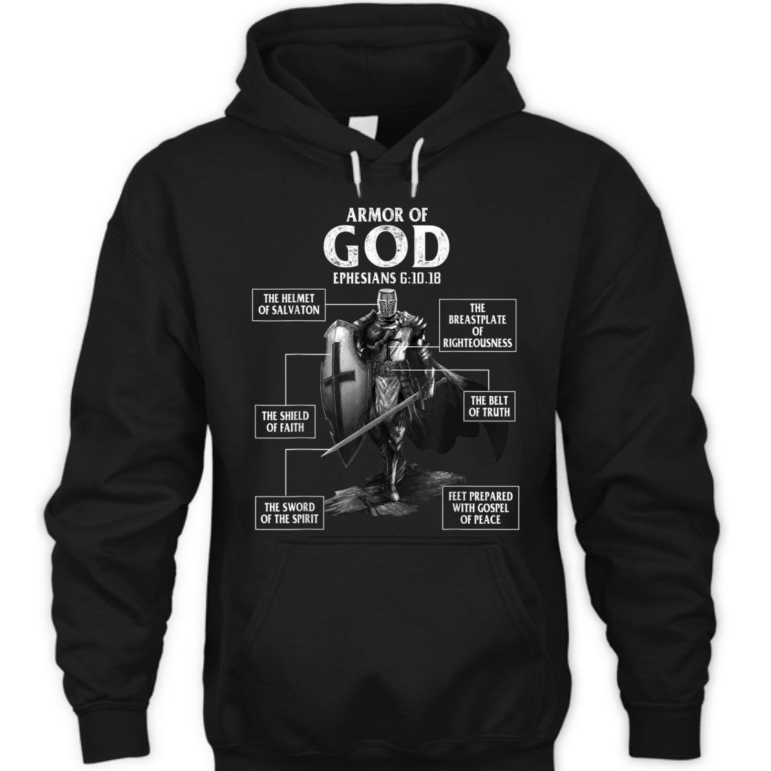Armor Of God Bible Verse T-Shirt Ephesians 6:10.18 Great Gift For Religious Christians Armor Of God Bible Verse T-Shirt Ephesians 6:10.18 Great Gift For Religious Christians