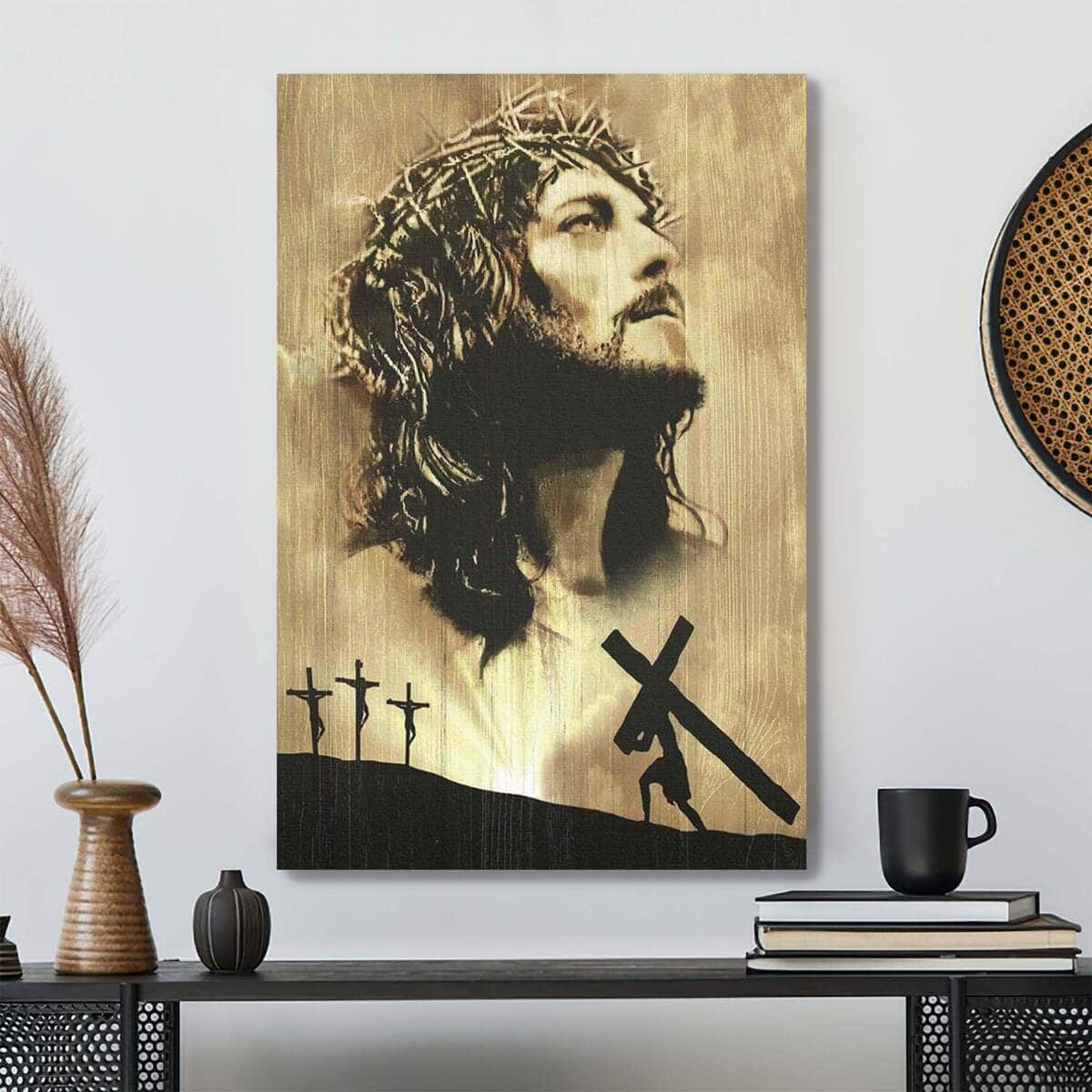 Christian Jesus My God My Savior Bible Verse Canvas Print Christian Jesus My God My Savior Bible Verse Canvas Print
