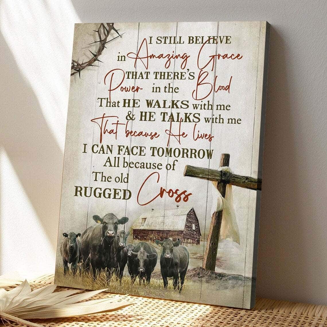Bible Verse Farmhouse Style I Still Believe In Amazing Grace Scripture Canvas Print Bible Verse Farmhouse Style I Still Believe In Amazing Grace Scripture Canvas Print