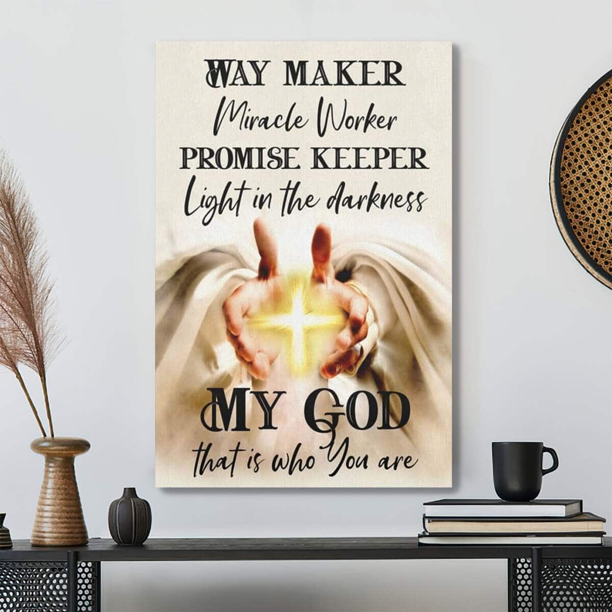 Bible Verse Way Maker Scripture Bible Verse Jesus Cross Christian ...