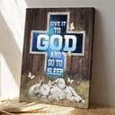 Bible Verse Give It To God And Go To Sleep Scripture Canvas Print Bible Verse Give It To God And Go To Sleep Scripture Canvas Print