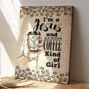 Bible Verse I Am A Jesus And Coffee Kind Of Girl Scripture Canvas Print Bible Verse I Am A Jesus And Coffee Kind Of Girl Scripture Canvas Print