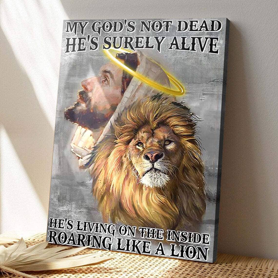 Jesus And Lion Bible Verse Jesus Roading Like A Lion God Jesus Canvas Print Jesus And Lion Bible Verse Jesus Roading Like A Lion God Jesus Canvas Print